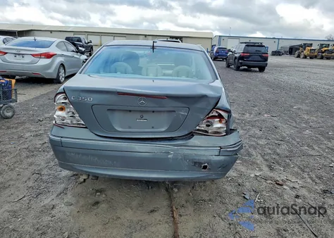 2007 Mercedes-Benz C 350 from USA, damaged, VIN WDBRF56H47F883638